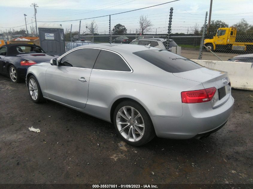 2013 AUDI A5 PREMIUM PLUS WAULFAFR3DA012051