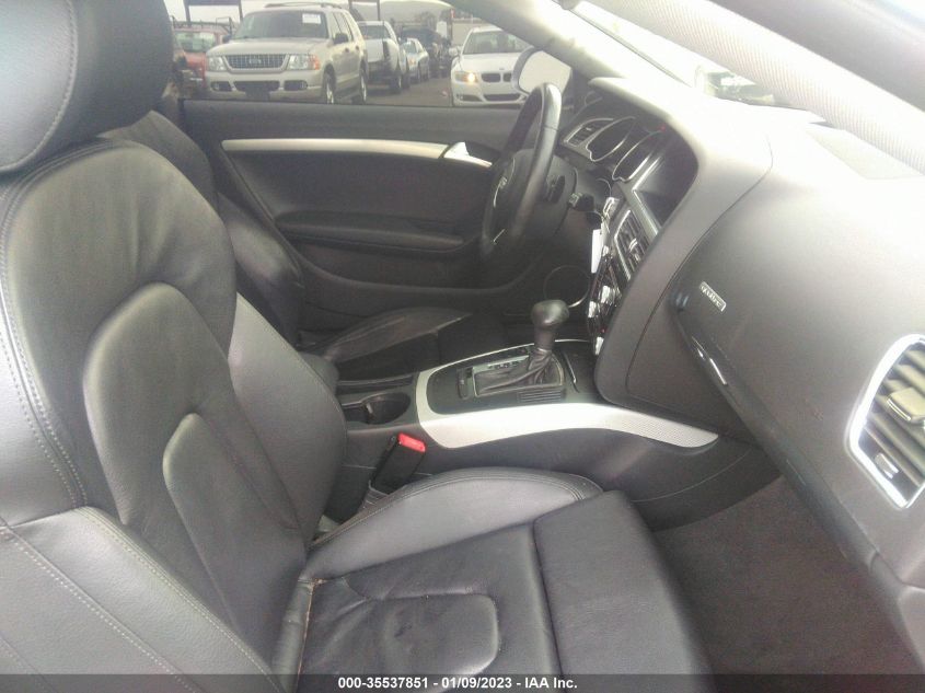 2013 AUDI A5 PREMIUM PLUS WAULFAFR3DA012051
