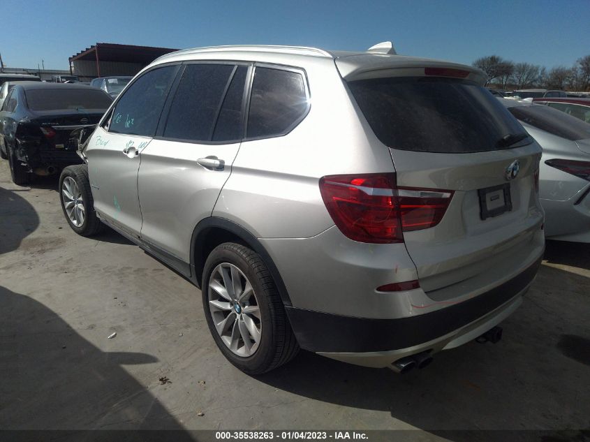 2013 BMW X3 XDRIVE28I - 5UXWX9C53D0A21708
