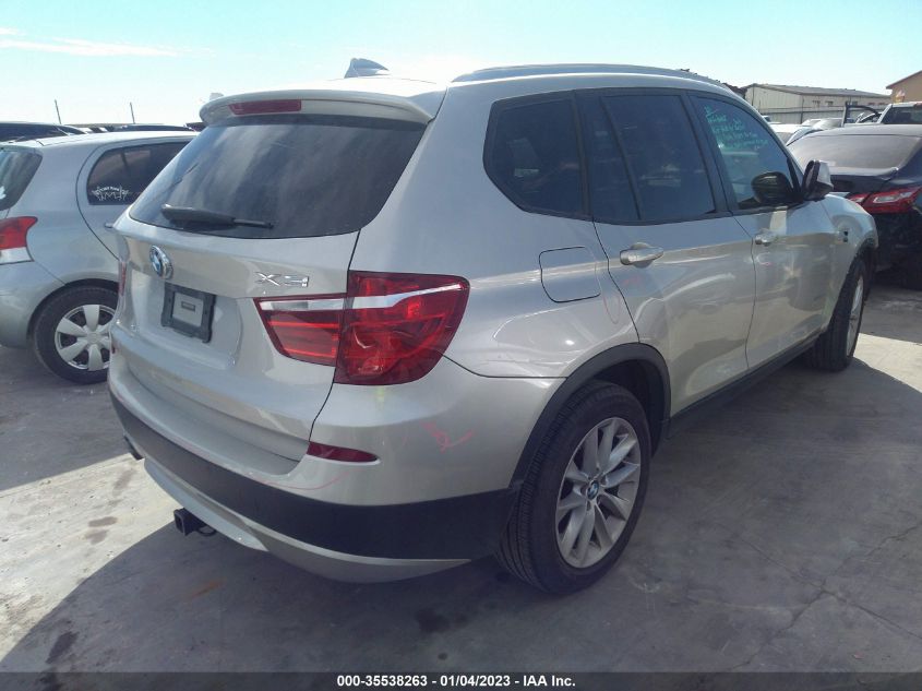 2013 BMW X3 XDRIVE28I - 5UXWX9C53D0A21708