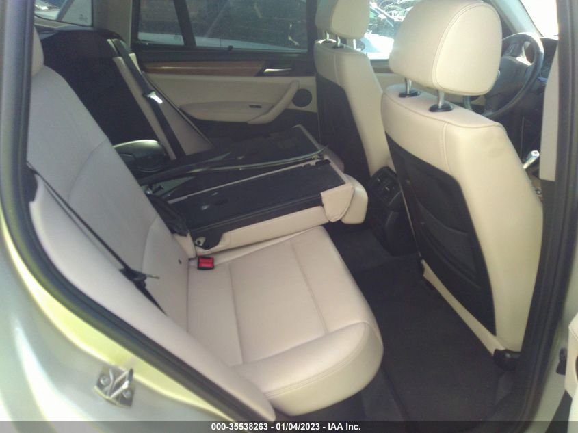 2013 BMW X3 XDRIVE28I - 5UXWX9C53D0A21708