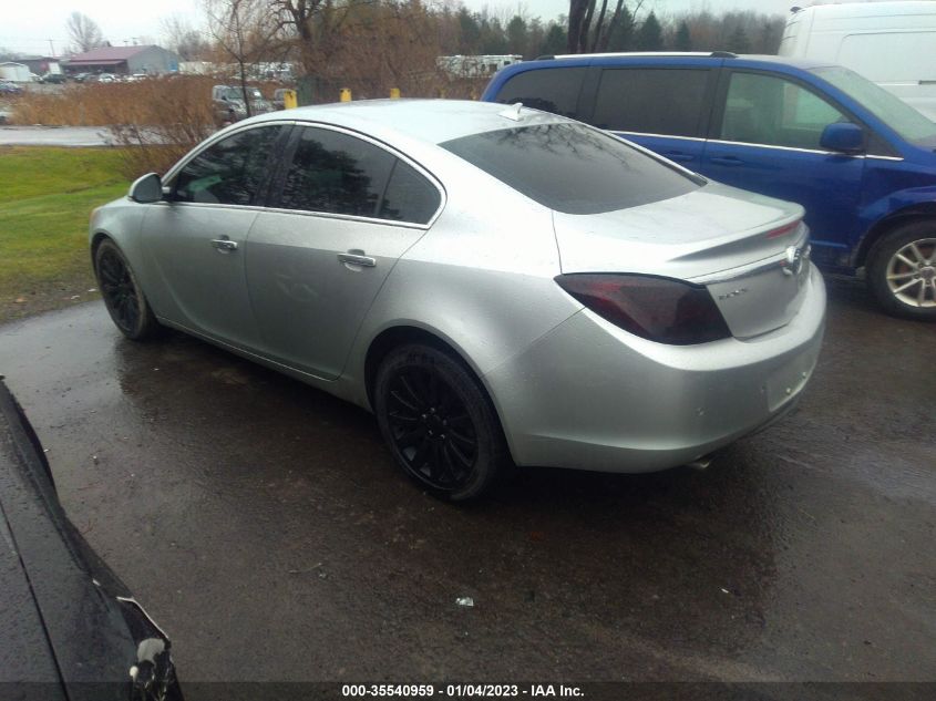 2013 BUICK REGAL TURBO PREMIUM 1 2G4GS5EV8D9194827