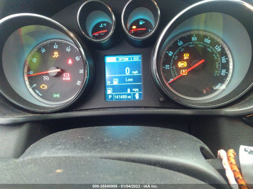 2013 BUICK REGAL TURBO PREMIUM 1 2G4GS5EV8D9194827