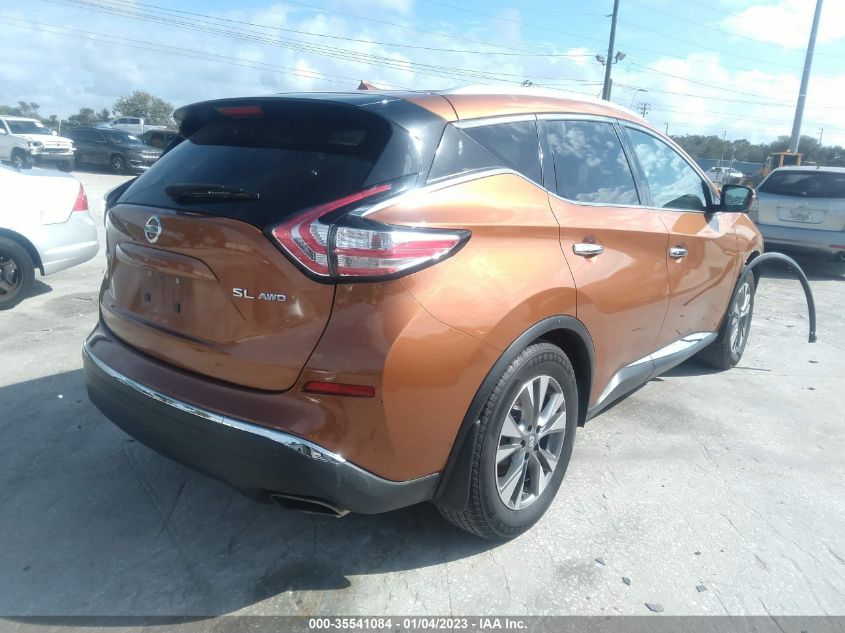 2015 NISSAN MURANO SL - 5N1AZ2MH6FN264577