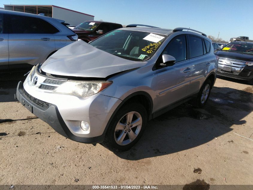 VIN 2T3WFREV3DW059921 2013 TOYOTA RAV4 no.2