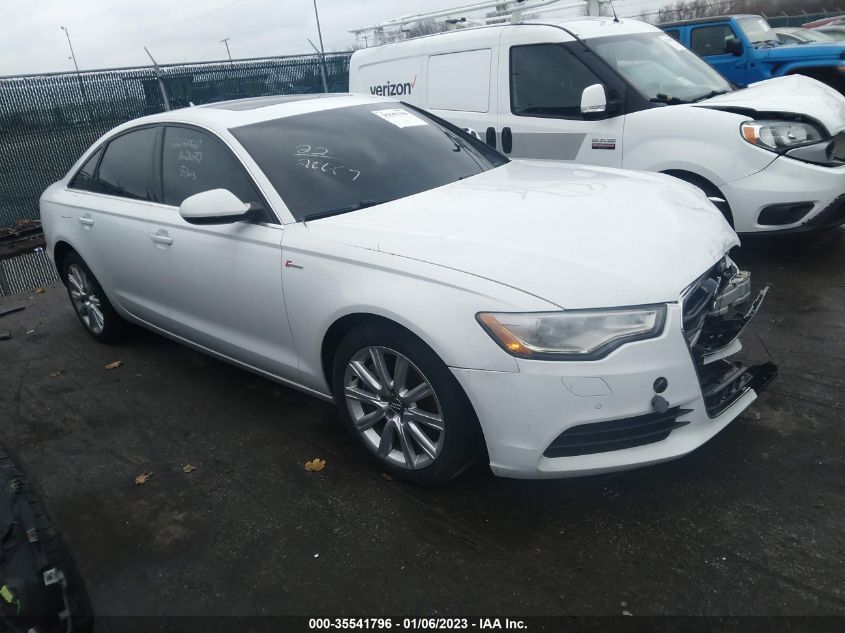 2013 AUDI A6 3.0T PREMIUM PLUS - WAUGGAFC2DN017633
