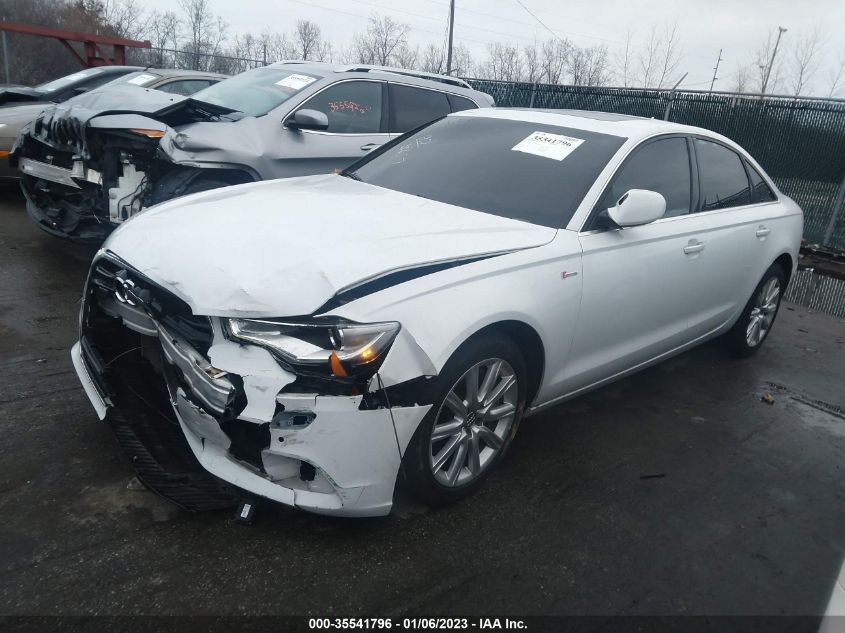 2013 AUDI A6 3.0T PREMIUM PLUS - WAUGGAFC2DN017633