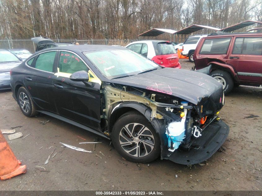 2022 HYUNDAI SONATA HYBRID BLUE - KMHL24JJ0NA046799