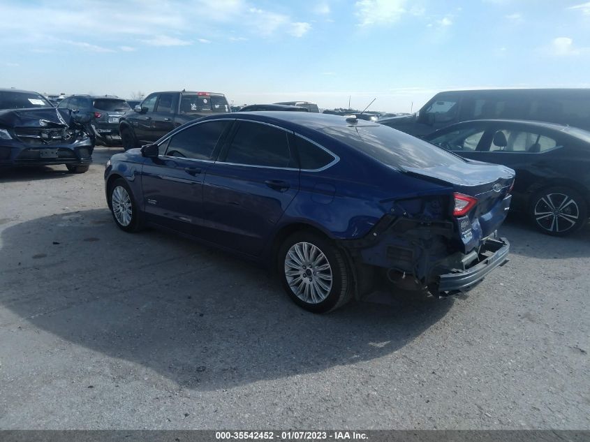 2015 FORD FUSION ENERGI SE LUXURY 3FA6P0PU0FR300148