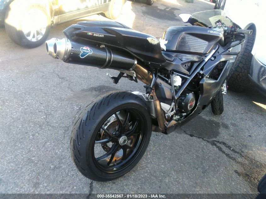 2010 DUCATI 848 ZDM1XBGV2AB012769