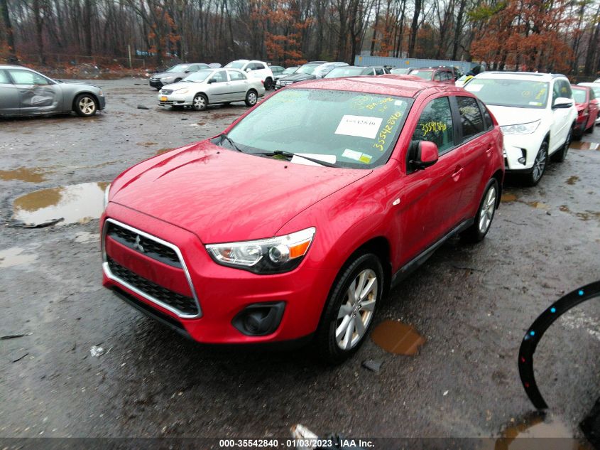 2014 MITSUBISHI OUTLANDER SPORT ES 4A4AR3AU1EE012917