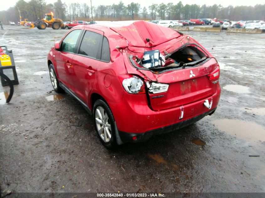 2014 MITSUBISHI OUTLANDER SPORT ES 4A4AR3AU1EE012917