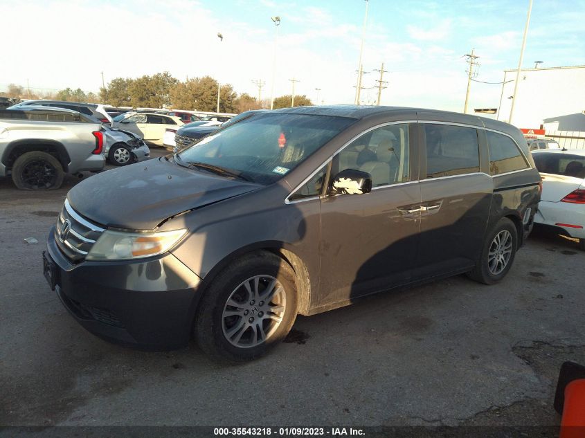 2013 HONDA ODYSSEY EX-L - 5FNRL5H65DB072064
