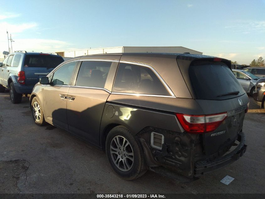 2013 HONDA ODYSSEY EX-L - 5FNRL5H65DB072064