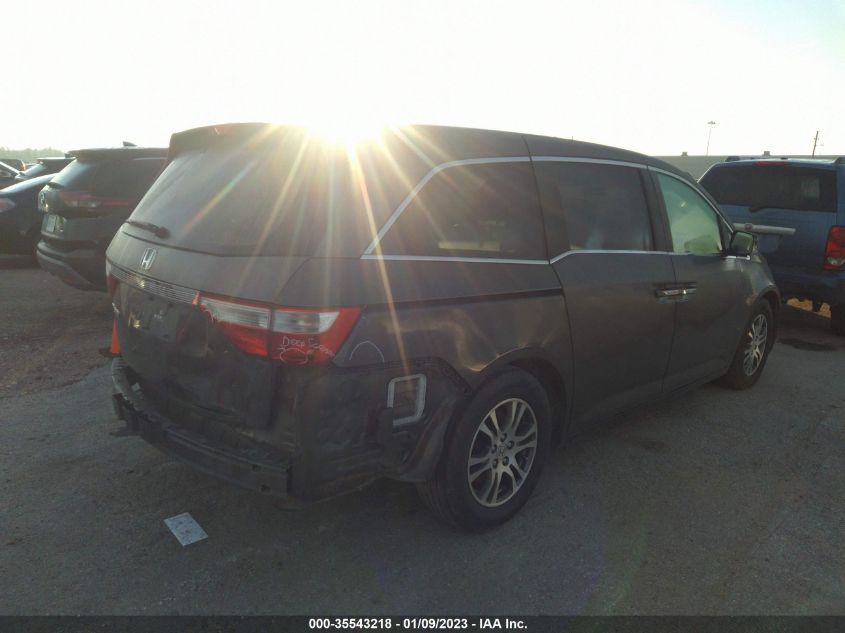 2013 HONDA ODYSSEY EX-L - 5FNRL5H65DB072064