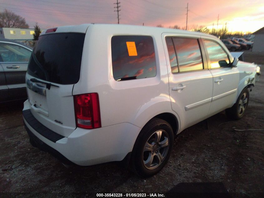 2014 HONDA PILOT EX-L - 5FNYF4H54EB014436