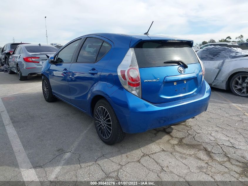 2014 TOYOTA PRIUS C ONE/THREE/TWO/FOUR JTDKDTB32E1563364