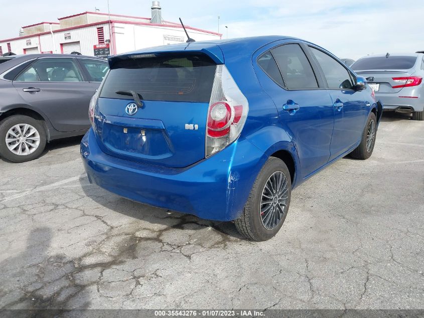 2014 TOYOTA PRIUS C ONE/THREE/TWO/FOUR JTDKDTB32E1563364
