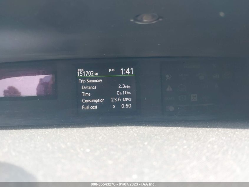 2014 TOYOTA PRIUS C ONE/THREE/TWO/FOUR JTDKDTB32E1563364