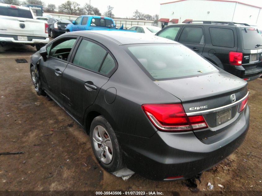 2013 HONDA CIVIC SDN LX 2HGFB2F58DH541187