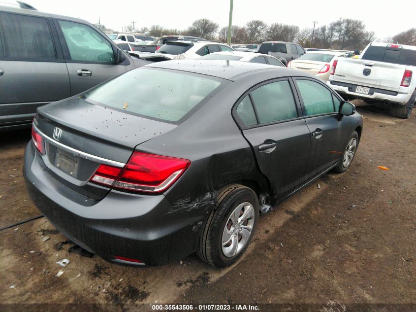 2013 HONDA CIVIC SDN LX 2HGFB2F58DH541187