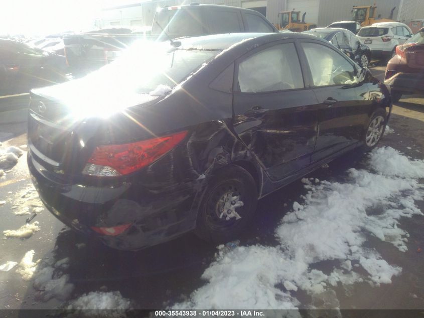 2014 HYUNDAI ACCENT GLS - KMHCT4AE1EU752940