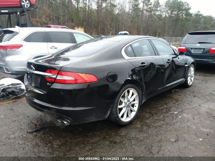 2013 JAGUAR XF V8 SUPERCHARGED RWD SAJWA0HE0DMS70028