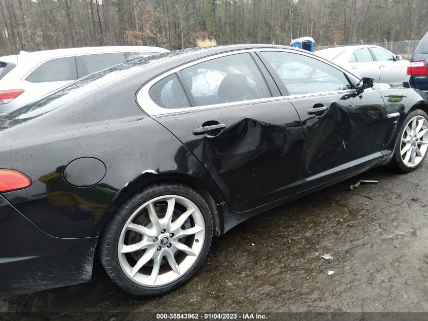 2013 JAGUAR XF V8 SUPERCHARGED RWD SAJWA0HE0DMS70028