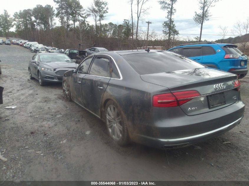 2015 AUDI A8 L 4.0T WAU32AFD8FN040360