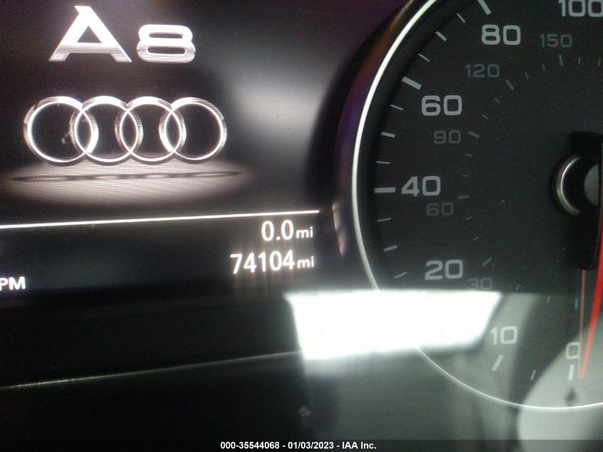 2015 AUDI A8 L 4.0T WAU32AFD8FN040360
