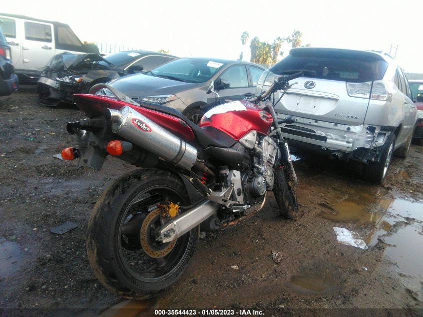 2007 HONDA CB900 F JH2SC48197M500172