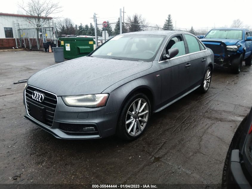 2014 AUDI A4 PREMIUM PLUS WAUFFAFL7EN027333
