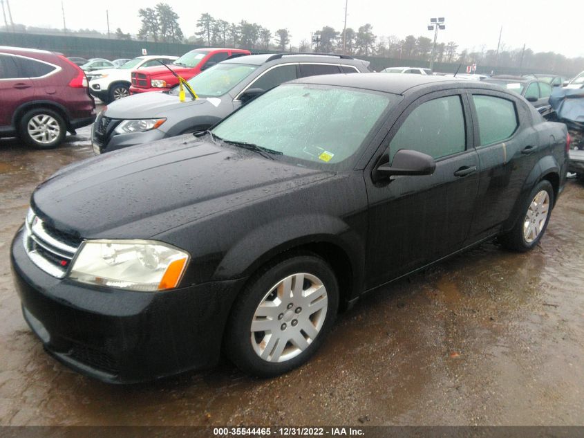 2013 DODGE AVENGER SE 1C3CDZAB9DN617559