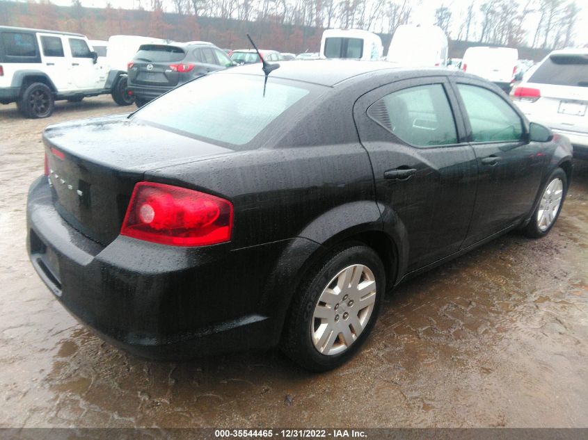 2013 DODGE AVENGER SE 1C3CDZAB9DN617559