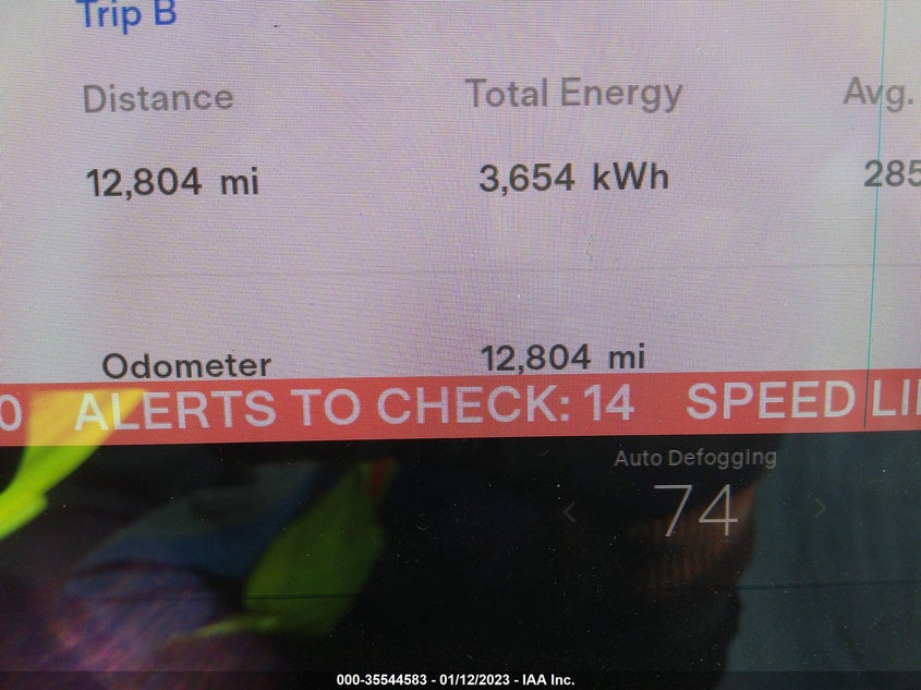 VIN 7SAYGDEF6NF340350 2022 TESLA MODEL Y PERFORMANCE