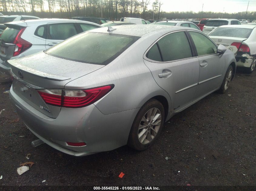 2013 LEXUS ES 300H HYBRID JTHBW1GGXD2024086
