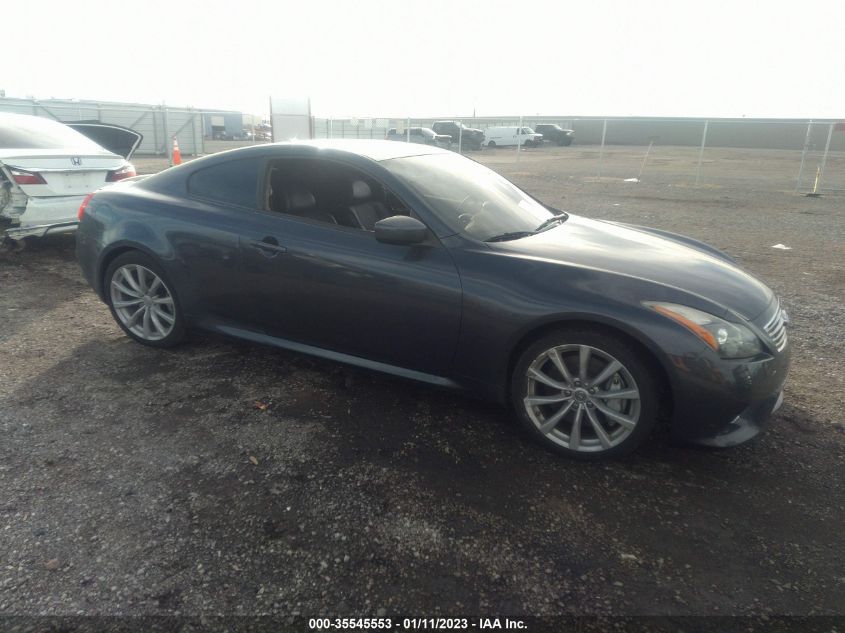 2013 INFINITI G37 COUPE SPORT 6MT - JN1CV6EK0DM921096