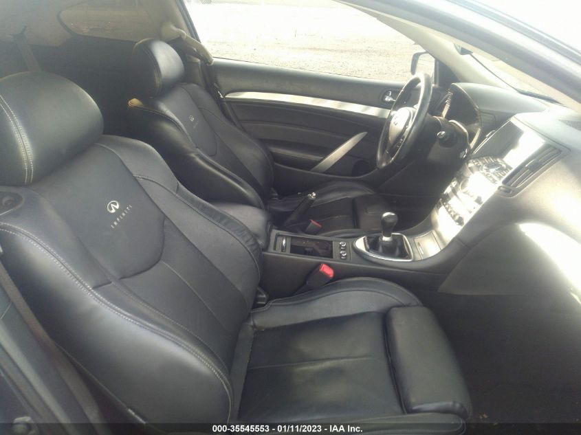 2013 INFINITI G37 COUPE SPORT 6MT JN1CV6EK0DM921096