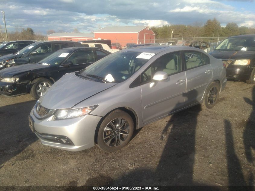 2013 HONDA CIVIC SDN EX-L 19XFB2F96DE063736