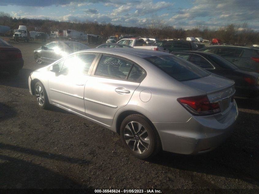 2013 HONDA CIVIC SDN EX-L 19XFB2F96DE063736