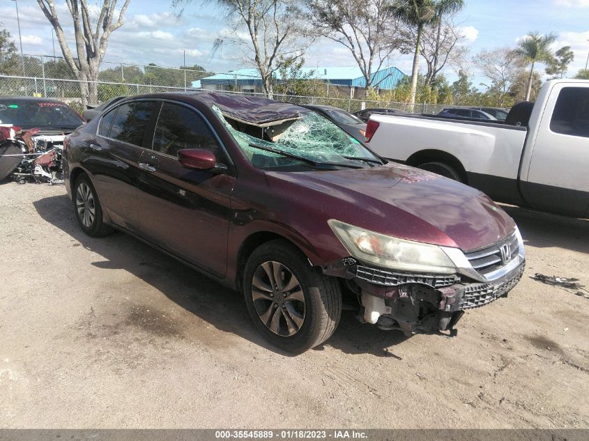 2014 HONDA ACCORD SEDAN LX - 1HGCR2F39EA287776