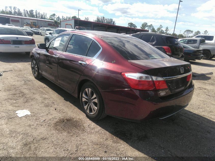 2014 HONDA ACCORD SEDAN LX - 1HGCR2F39EA287776