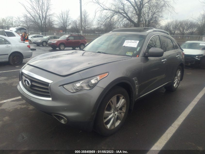 2013 INFINITI FX37 JN8CS1MW2DM170813