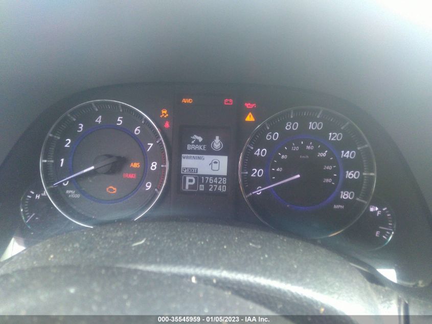 2013 INFINITI FX37 JN8CS1MW2DM170813
