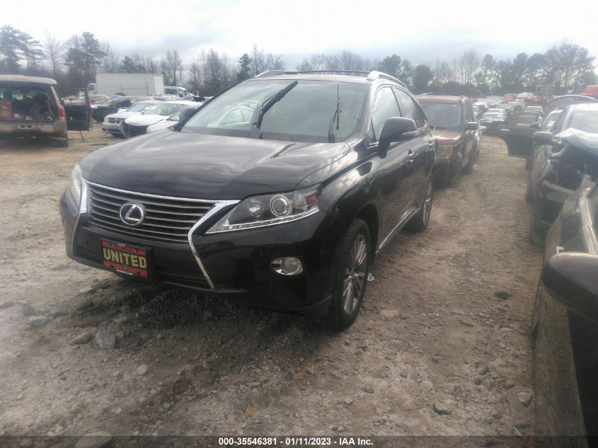 2013 LEXUS RX 450H JTJBC1BA6D2051389