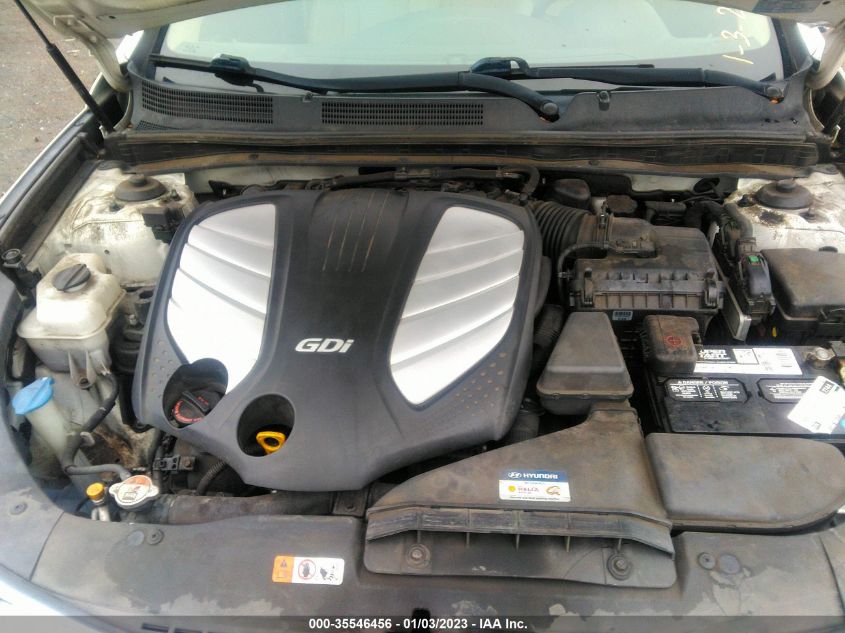 2013 HYUNDAI AZERA KMHFH4JG5DA308671