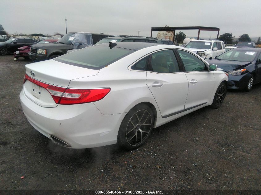 2013 HYUNDAI AZERA KMHFH4JG5DA308671