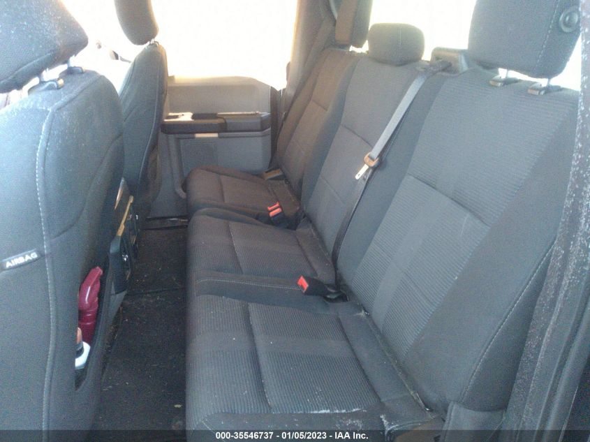 VIN 1FTEX1EP0JFA07106 2018 FORD F-150 XL/XLT/LARIAT