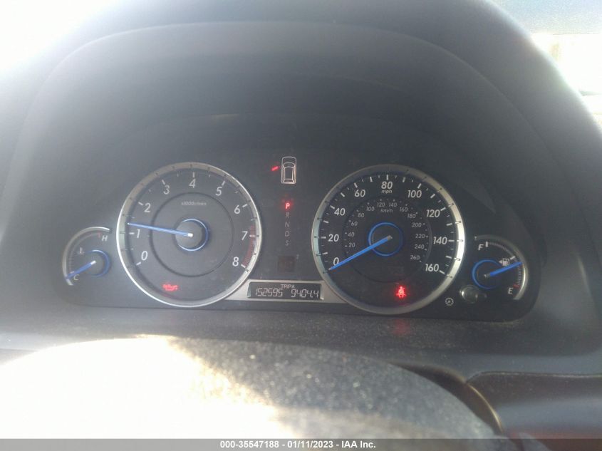 2013 HONDA CROSSTOUR EX-L 5J6TF2H5XDL003641