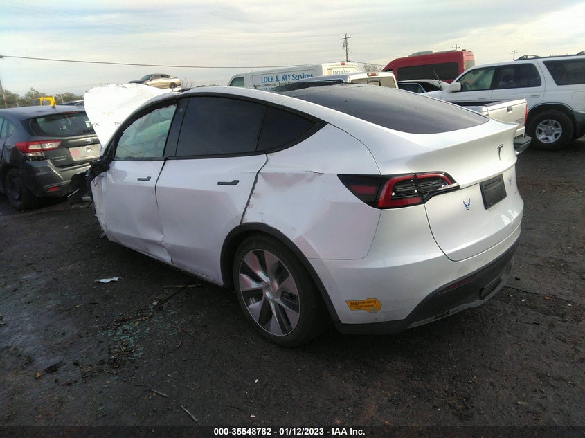 VIN 5YJYGDEE1MF274003 2021 TESLA MODEL Y LONG RANGE
